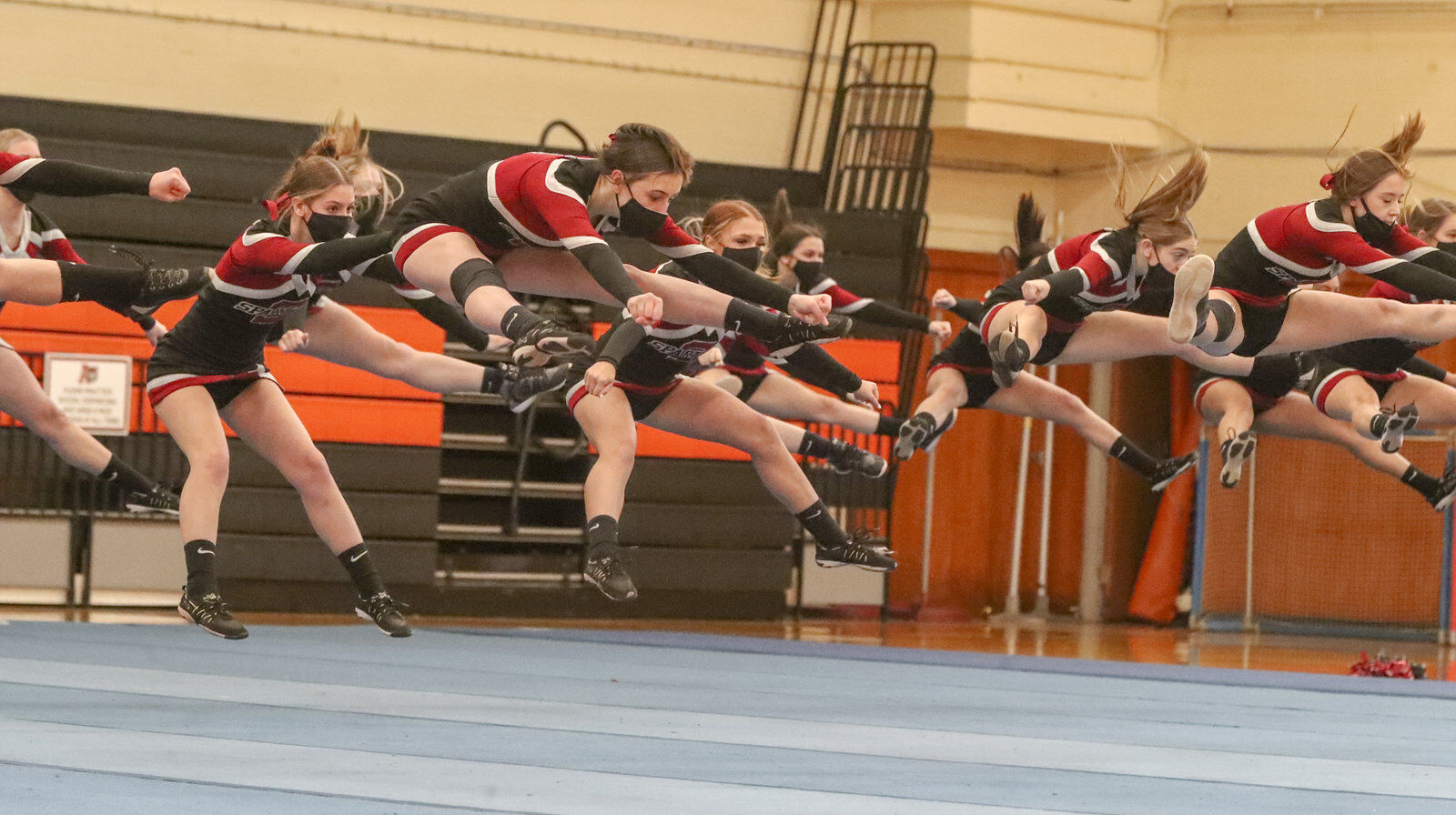 Section VI cheerleading championships, Division B